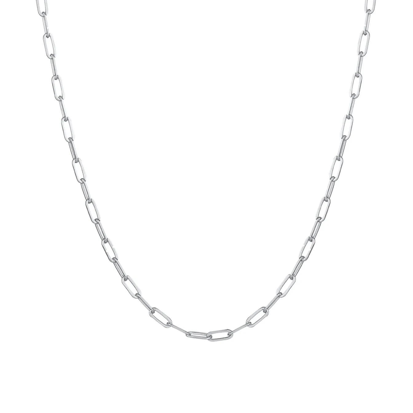 Elli "Glieder-Halskette Basic< Halsketten|Silber