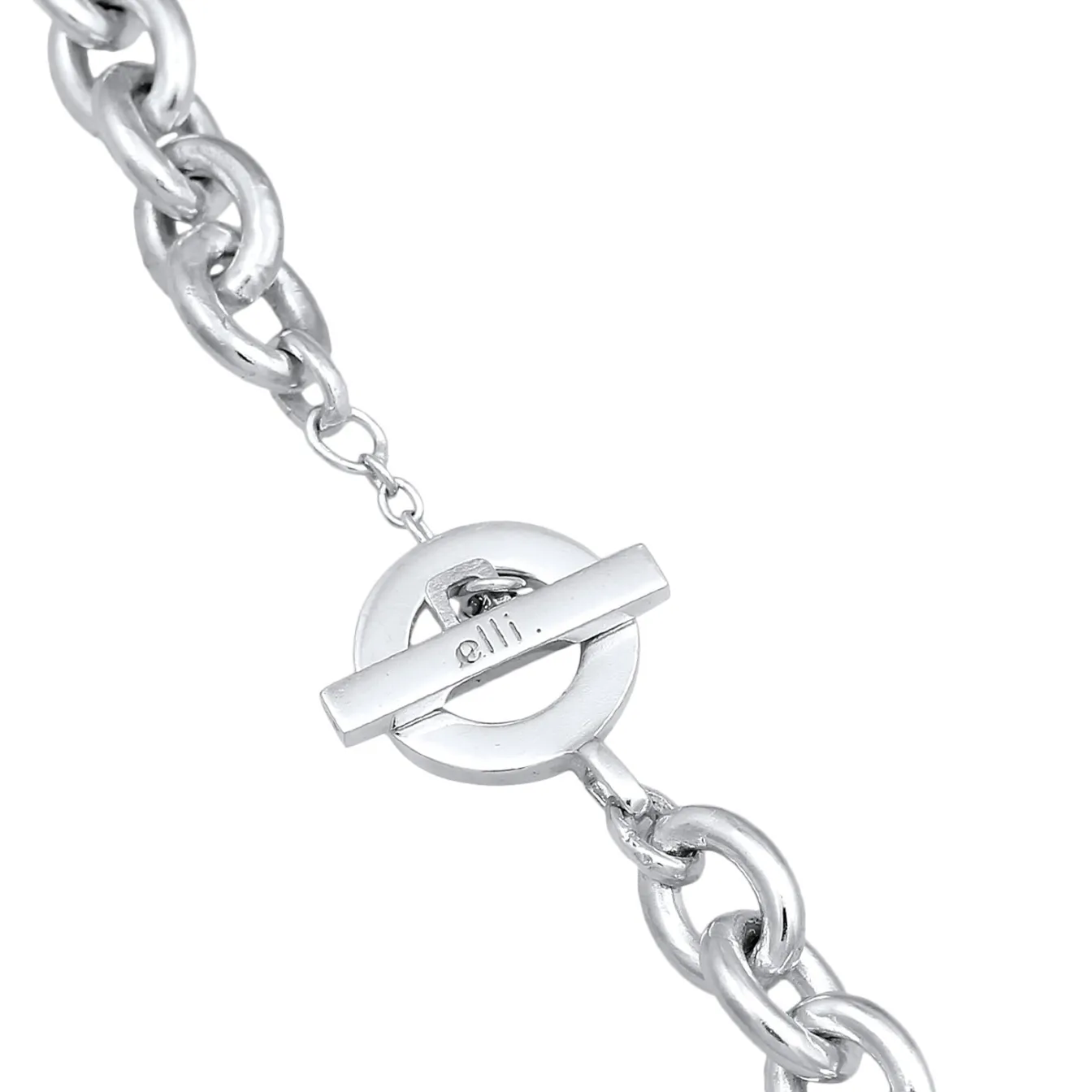 Elli "Glieder-Halskette Grob< Halsketten|Silber