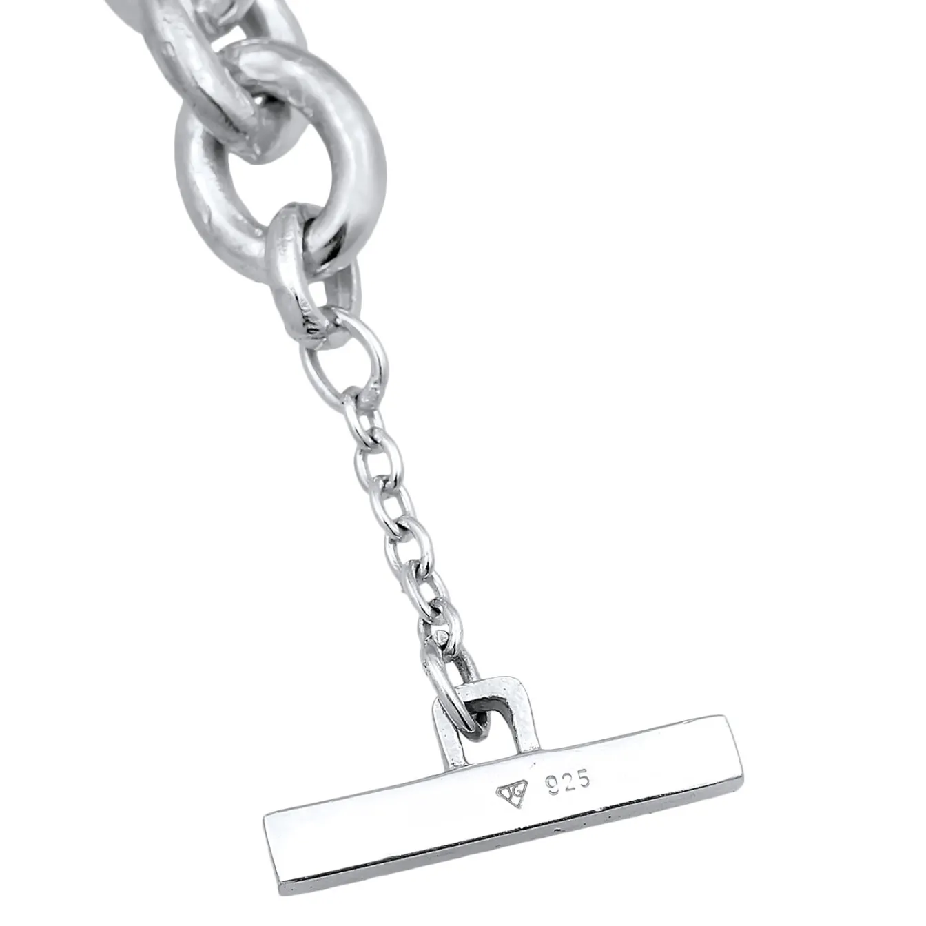 Elli "Glieder-Halskette Grob< Halsketten|Silber