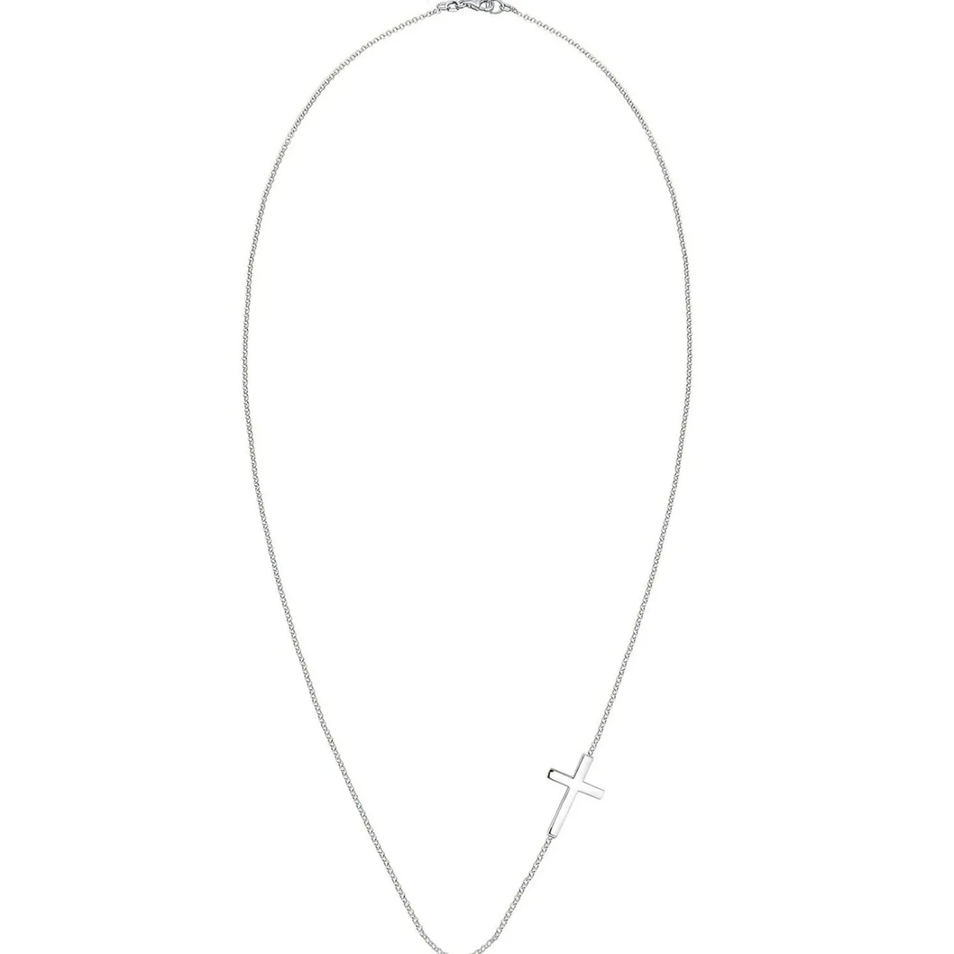 Elli "Glieder-Halskette Kreuz< Roségold|Symbol-schmuck