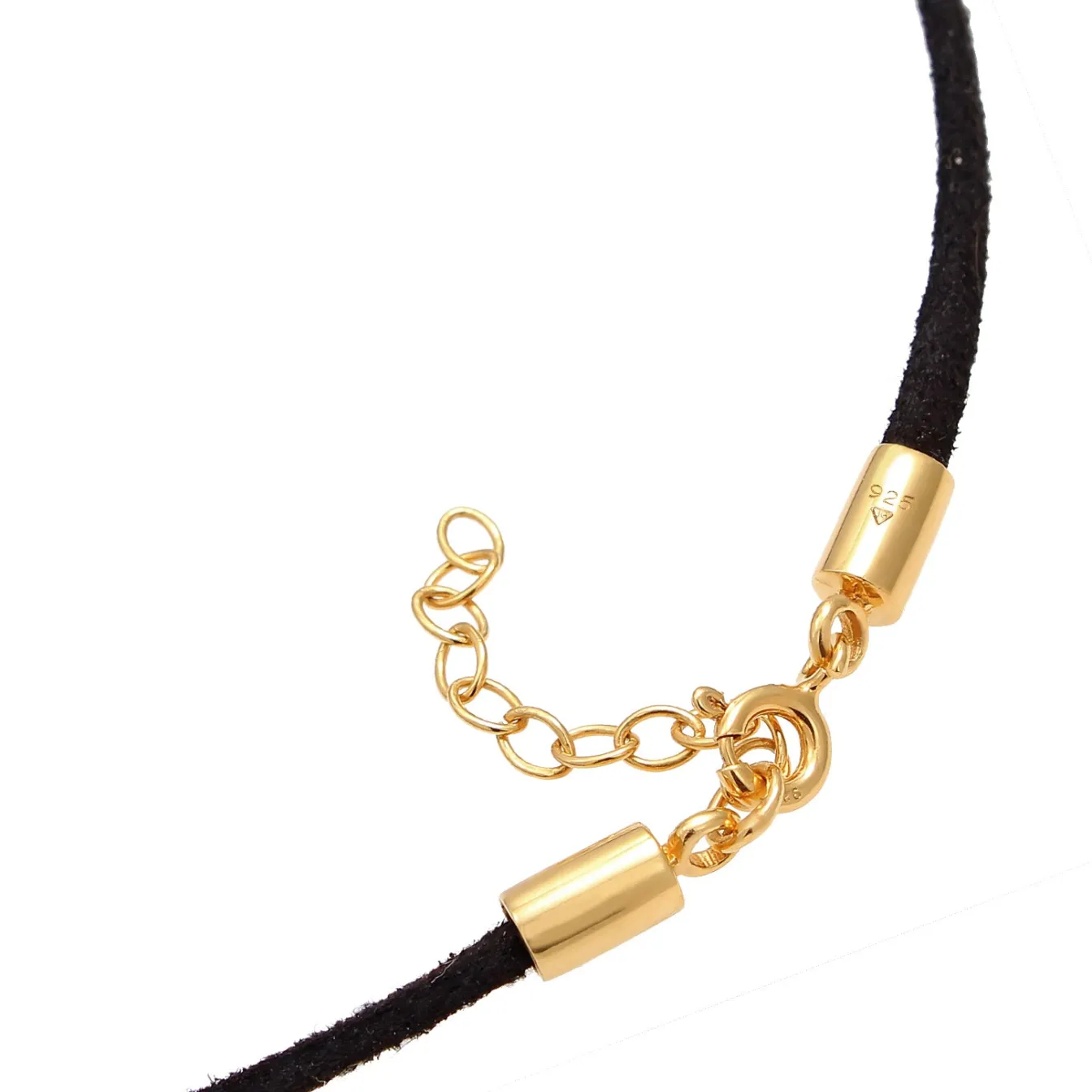 Elli "Glieder-Halskette Schleife | Kunstleder< Symbol-schmuck|Halsketten