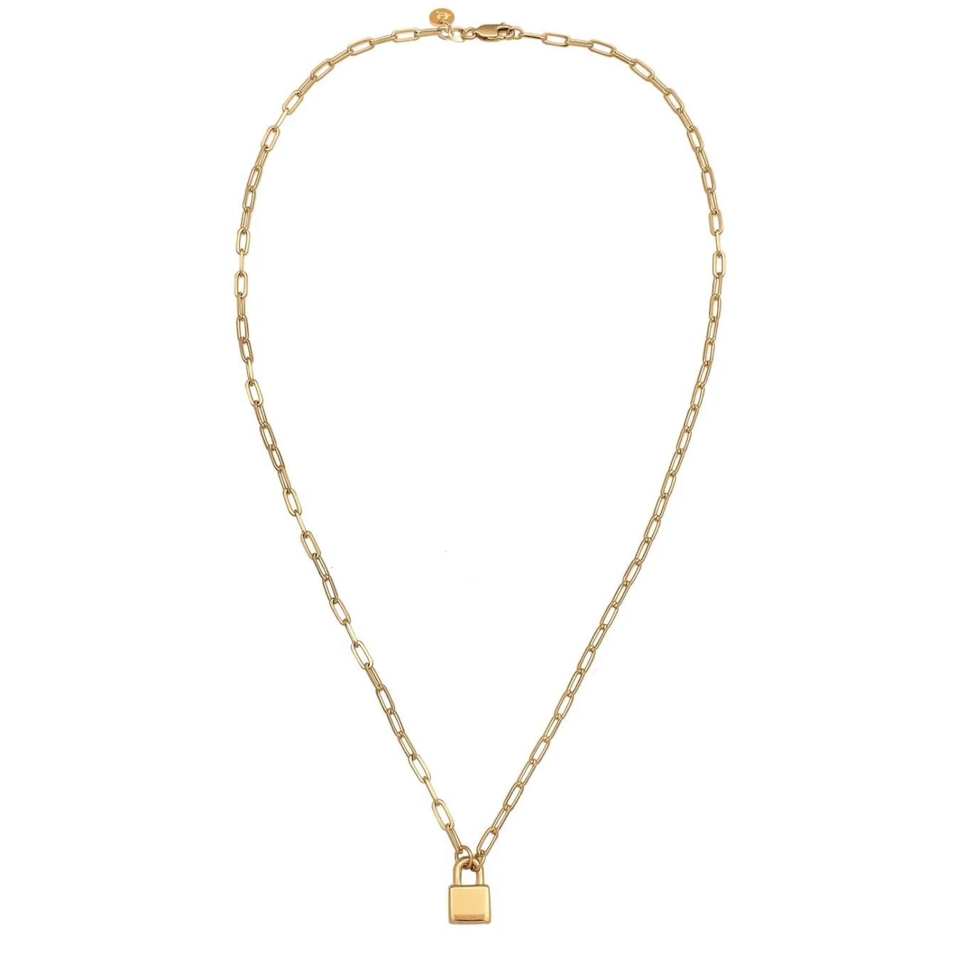 Elli "Gliederkette Schloss< Symbol-schmuck|Herz-schmuck