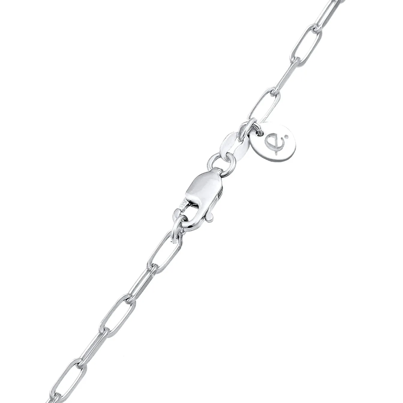 Elli "Gliederkette Schloss< Symbol-schmuck|Herz-schmuck