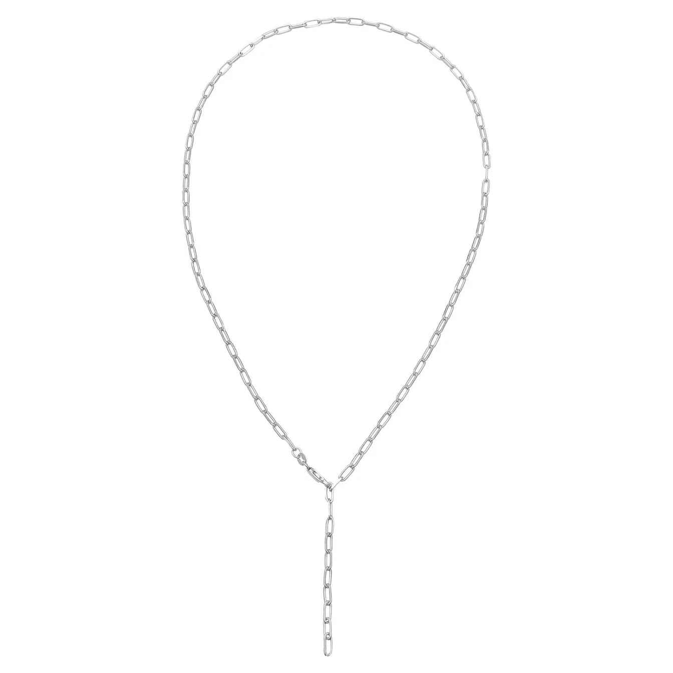 Elli "Glieder-Y-Halskette< Halsketten|Silber