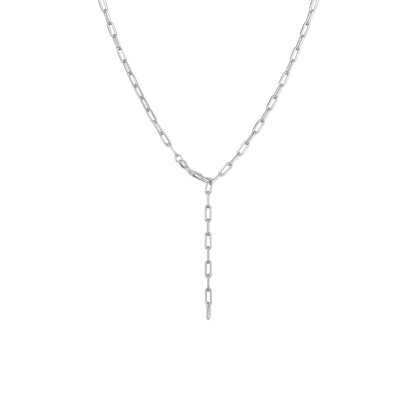 Elli "Glieder-Y-Halskette< Halsketten|Silber