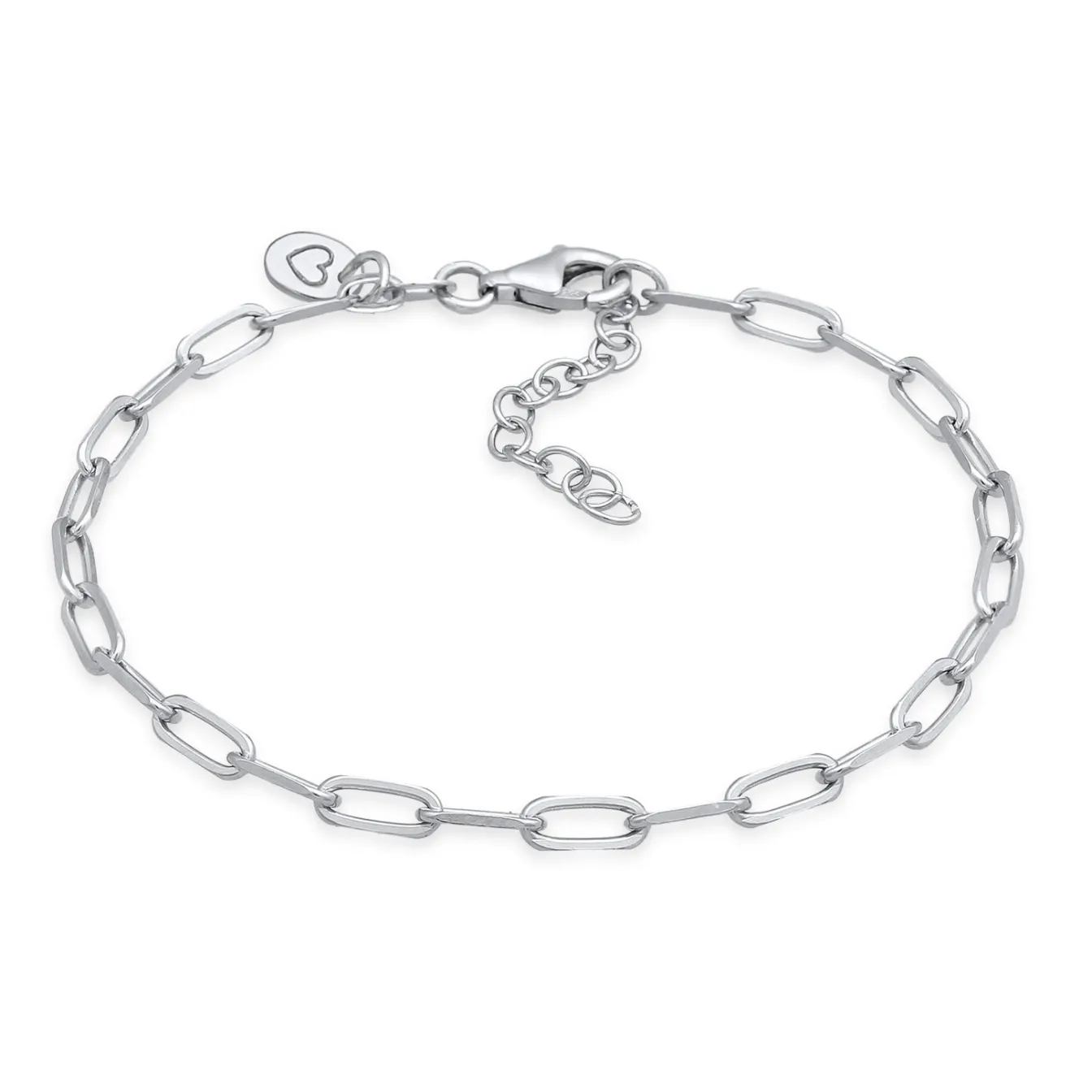 Elli "Glilederarmband Herz-Anhänger< Vergoldet|Symbol-schmuck