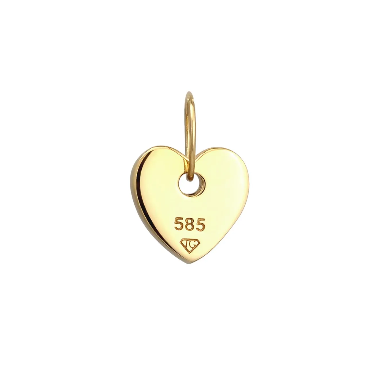 Elli "Gravur Anhänger Herz< Symbol-schmuck|Herz-schmuck