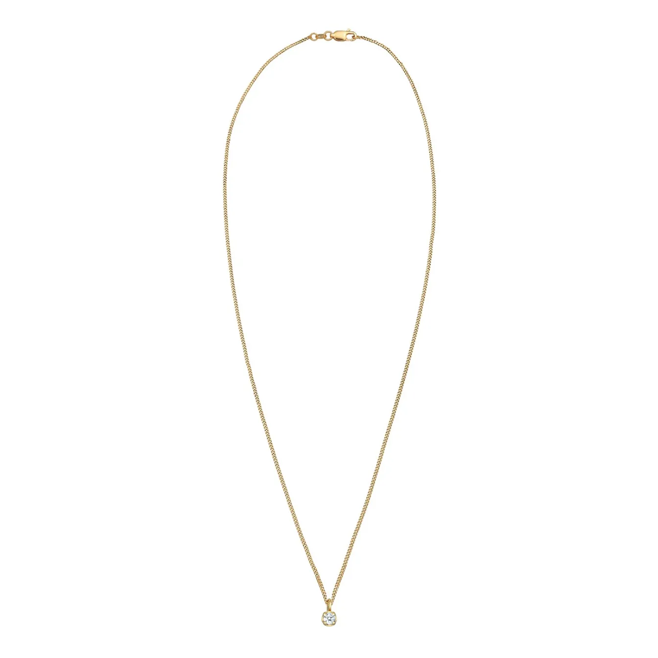 Elli "Halskette | Diamant (Weiß, 0,03 ct)< Halsketten|Echtgold