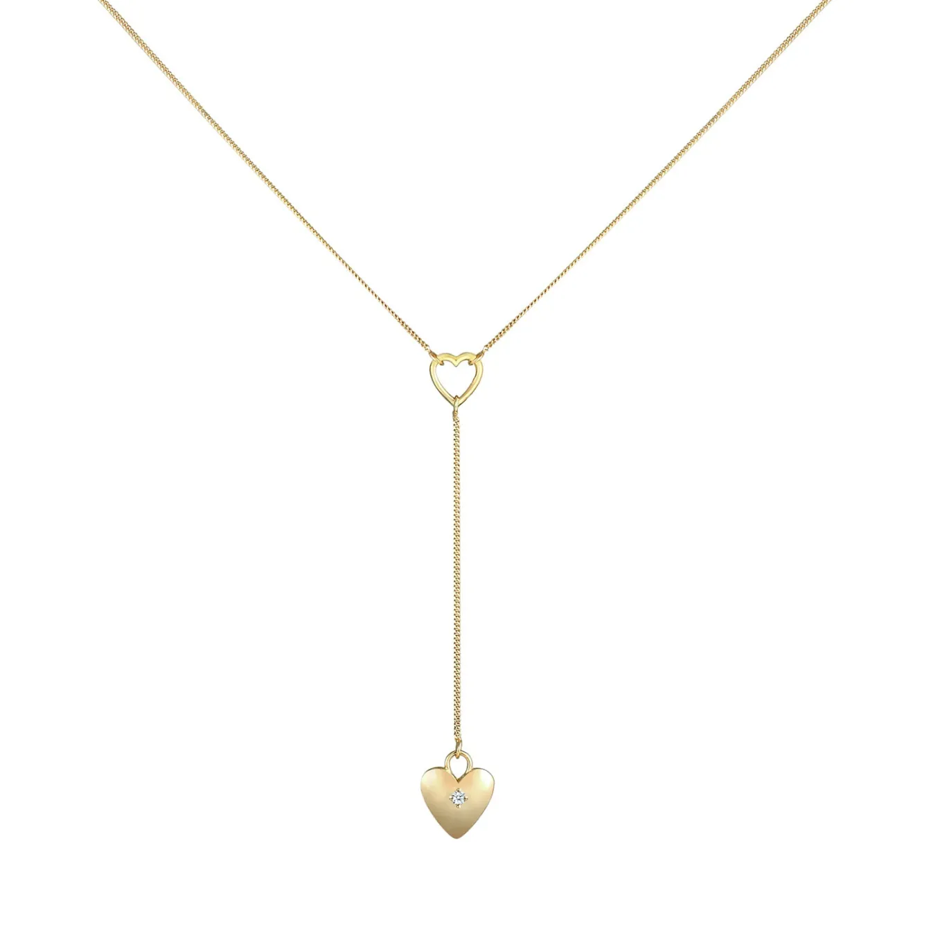 Elli "Halskette | Diamant (Weiß, 0,03 ct)< Letzte Chance|Halsketten