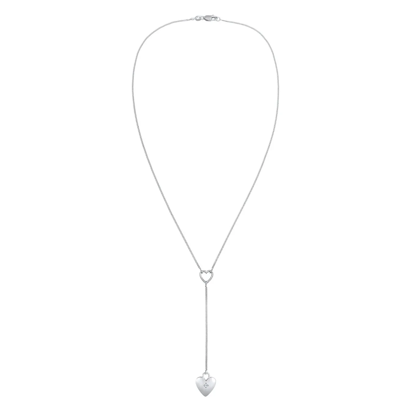 Elli "Halskette | Diamant (Weiß, 0,03 ct)< Letzte Chance|Halsketten
