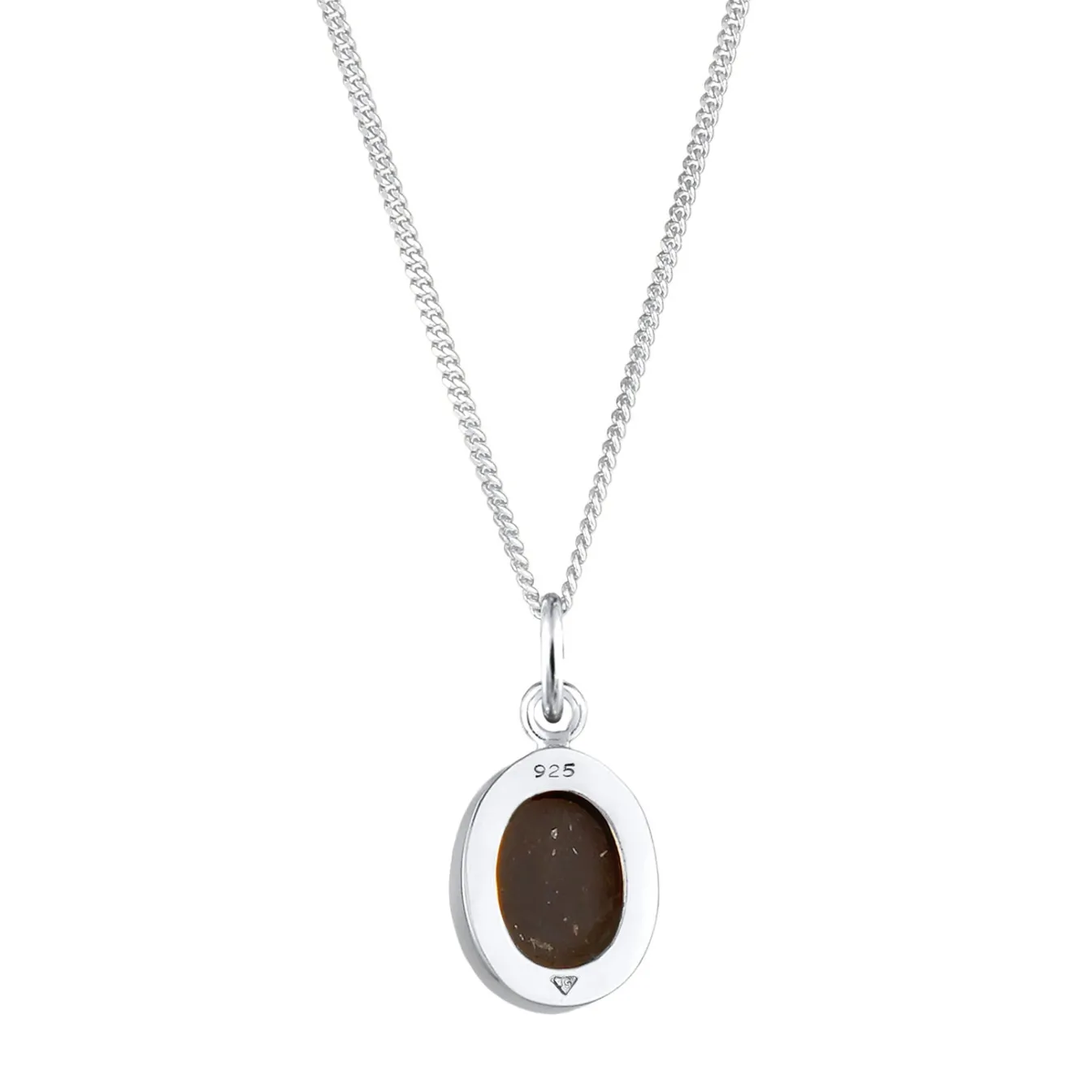 Elli "Halskette | Onyx (Schwarz)< Halsketten|Vergoldet