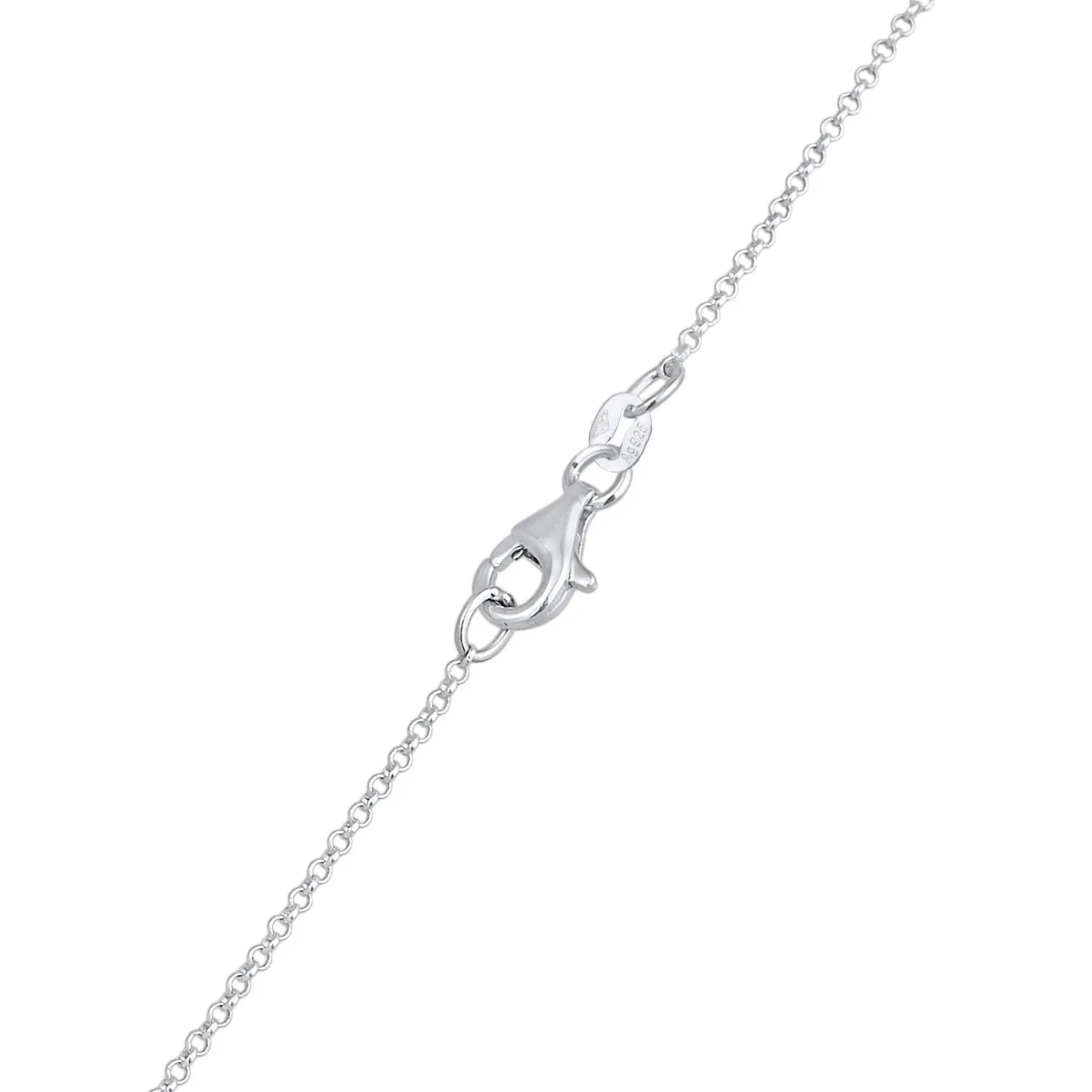 Elli "Halskette Anhänger Filigran | Kristalle (Weiß)< Halsketten|Silber