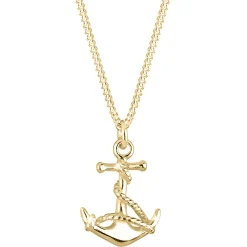 Elli "Halskette Anker Anhänger< Silber|Symbol-schmuck