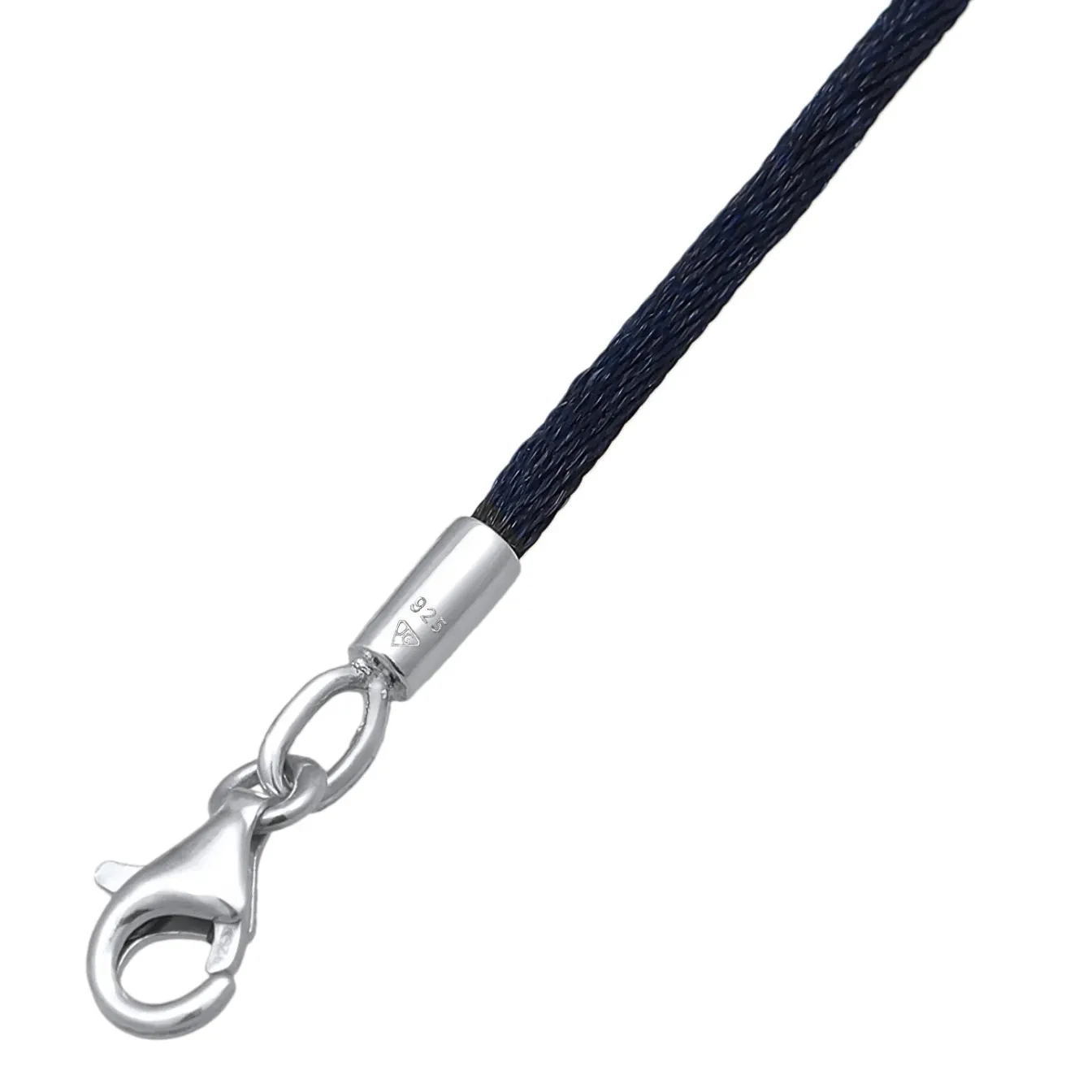 Elli "Halskette Basic | Seide< Halsketten|Silber