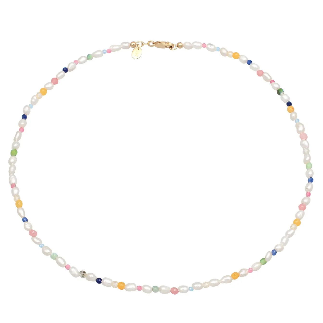 Elli "Halskette Beads Trend | Süßwasserzuchtperlen< Vergoldet|Perlen