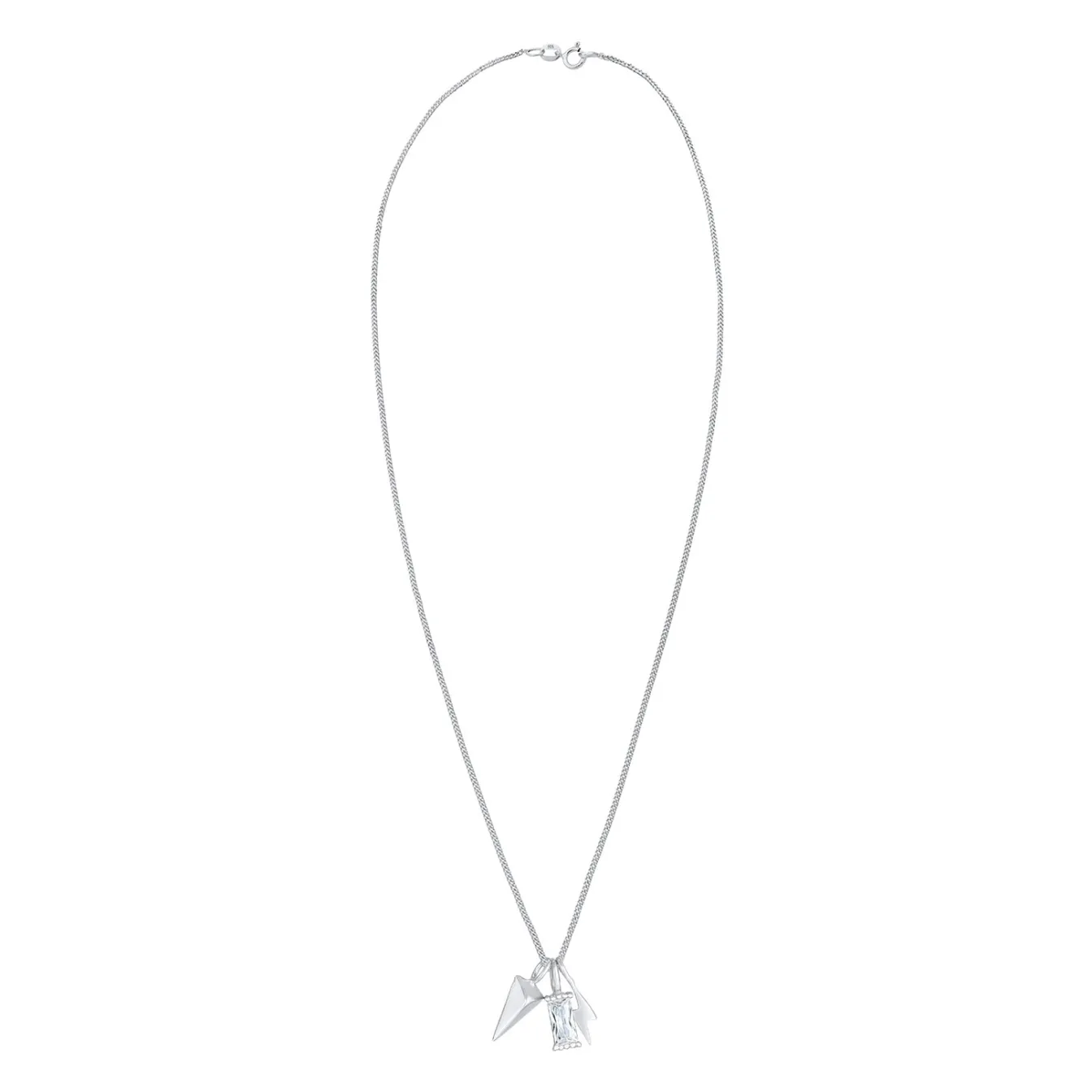 Elli "Halskette Blitz | Zirkonia (Weiß)< Symbol-schmuck|Letzte Chance
