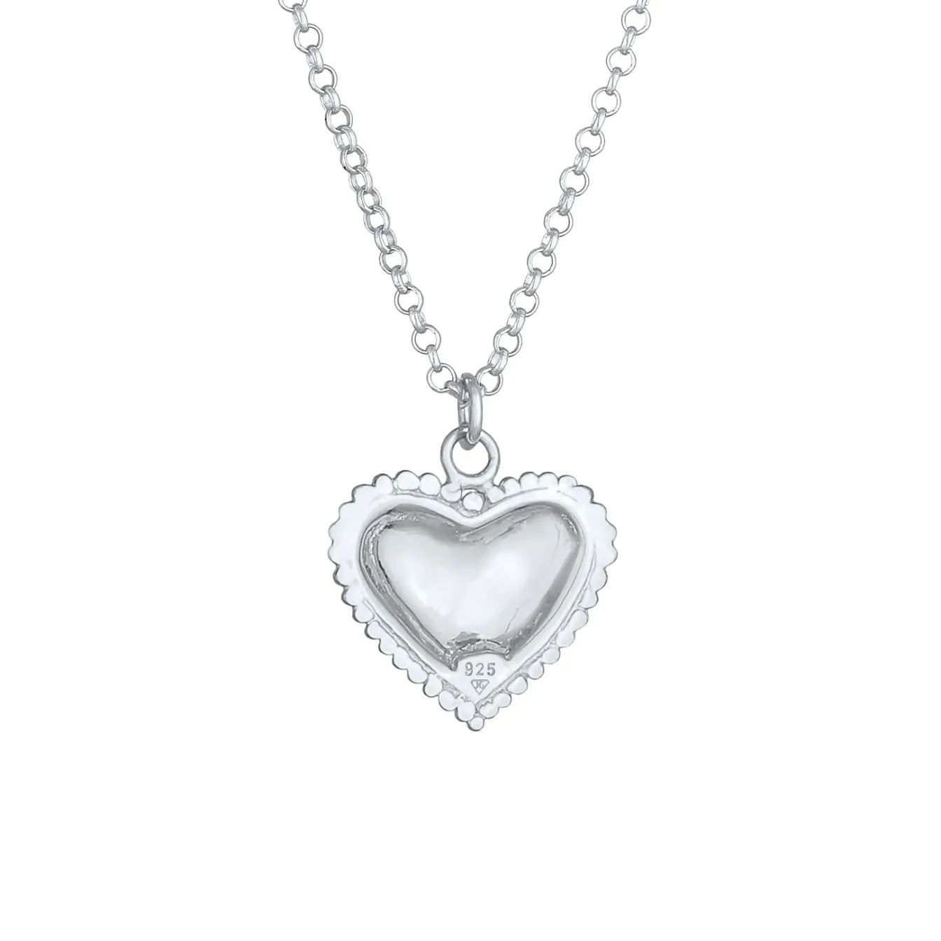 Elli "Halskette Blume< Symbol-schmuck|Herz-schmuck