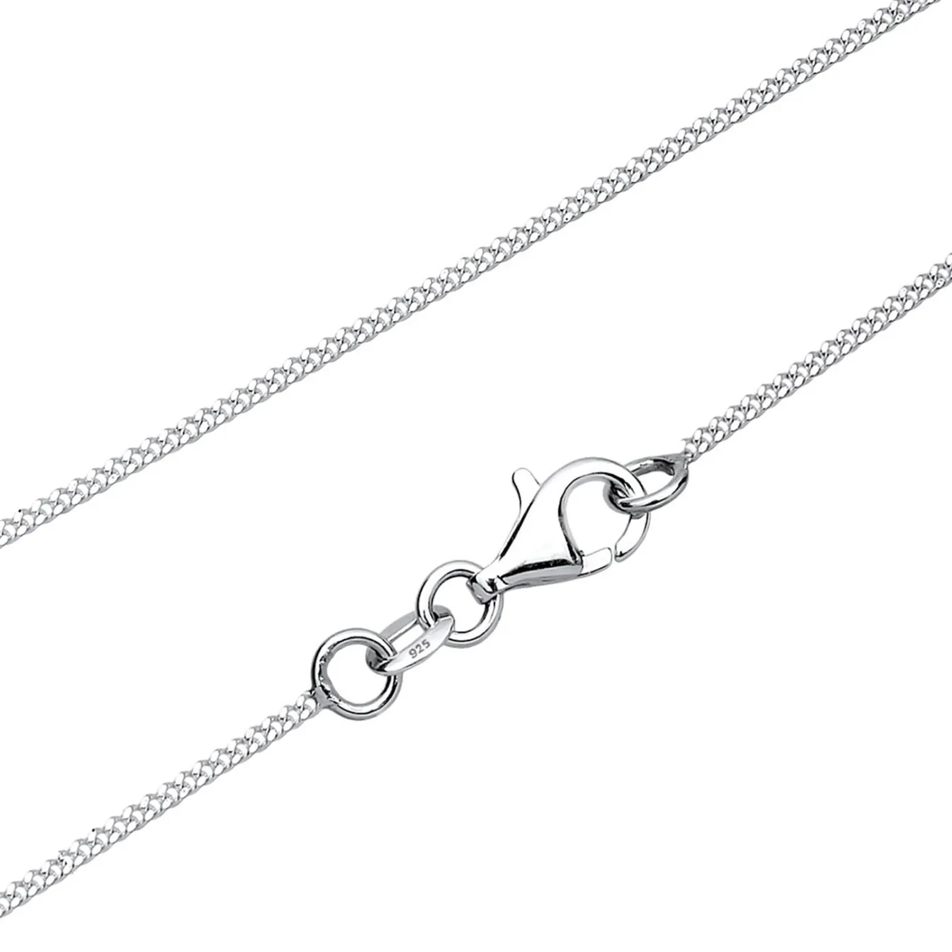 Elli "Halskette Brezel | Kristall (Weiß)< Halsketten|Silber