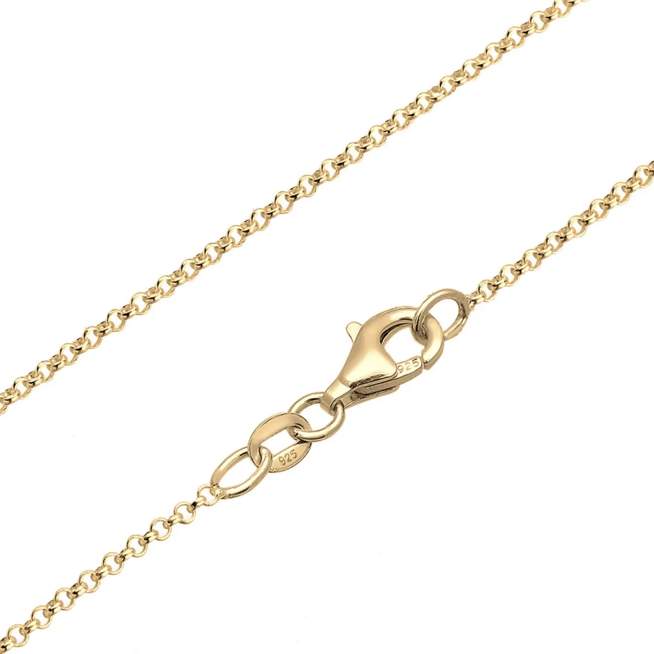Elli "Halskette Buchstabe A< Personalisierter Schmuck|Halsketten