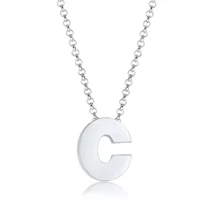Elli "Halskette Buchstabe C< Personalisierter Schmuck|Letzte Chance