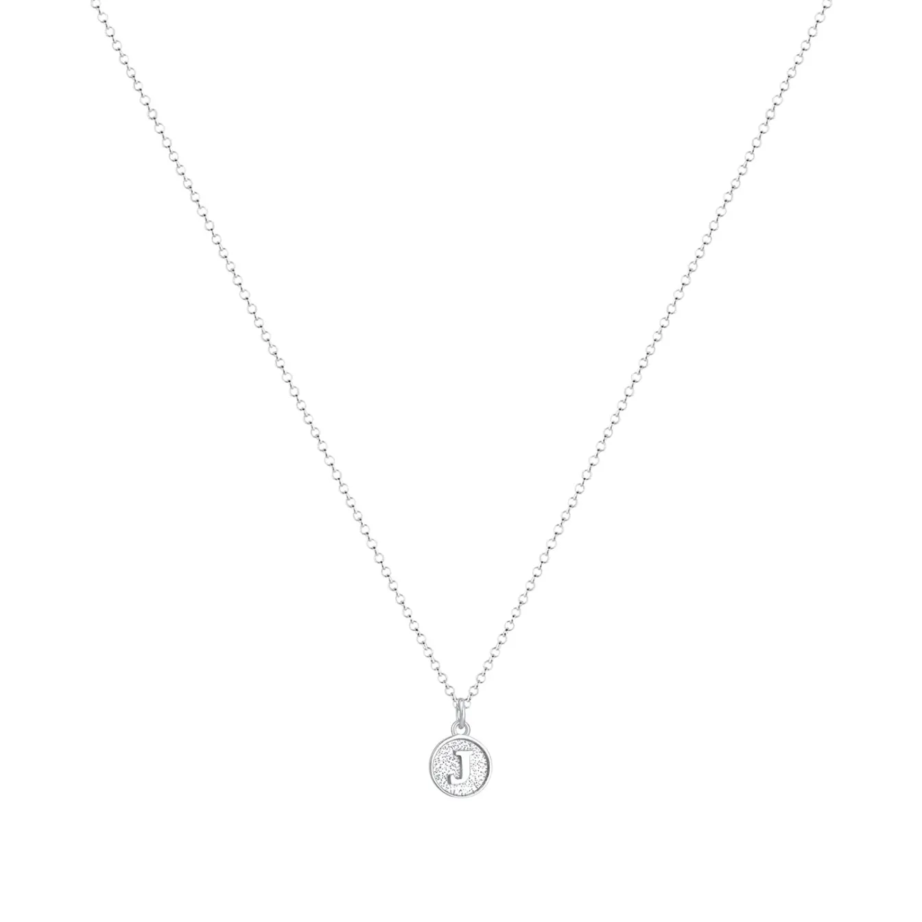Elli "Halskette Buchstabe J< Personalisierter Schmuck|Halsketten