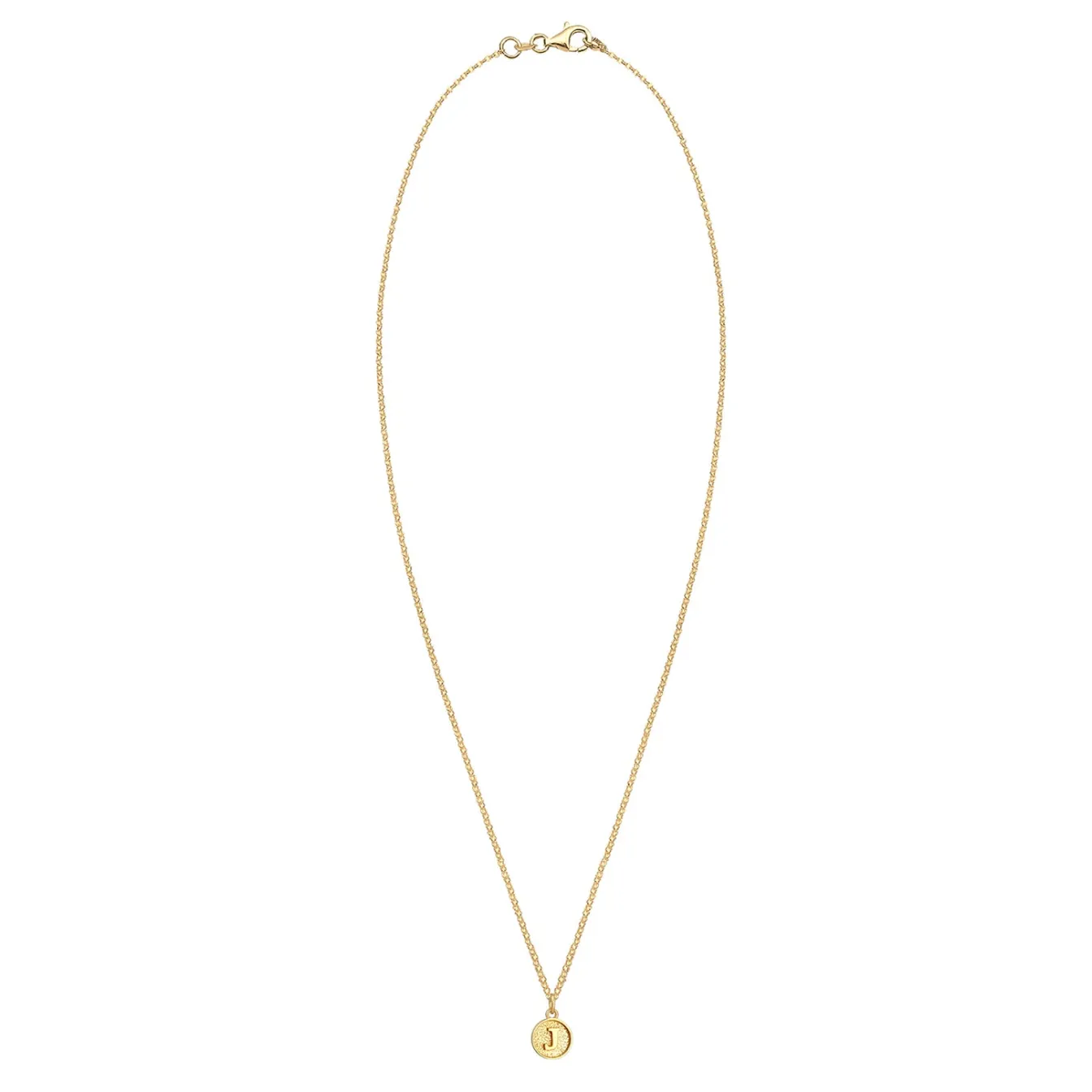 Elli "Halskette Buchstabe J< Personalisierter Schmuck|Halsketten
