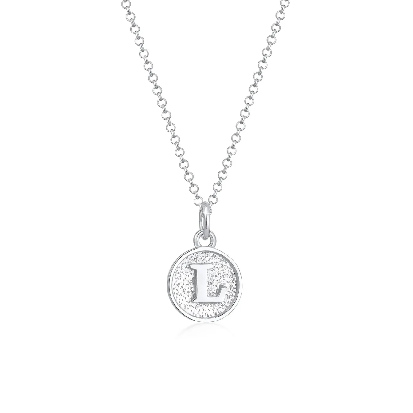 Elli "Halskette Buchstabe L< Personalisierter Schmuck|Halsketten