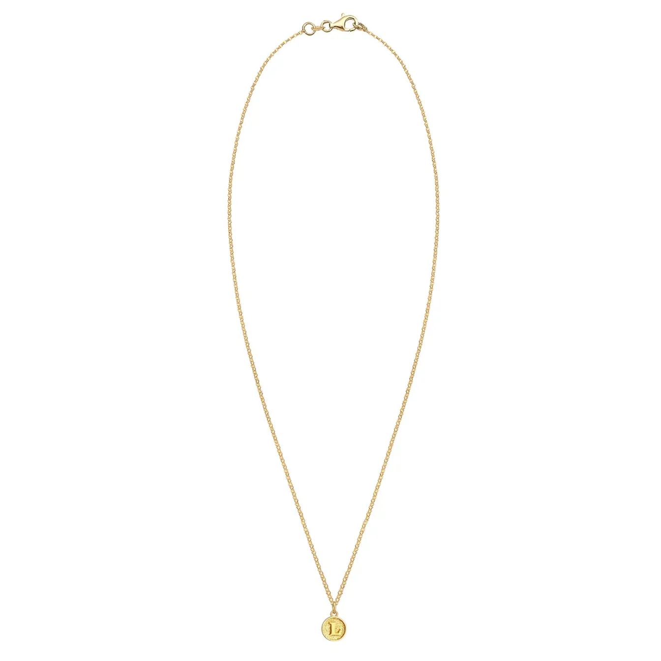 Elli "Halskette Buchstabe L< Personalisierter Schmuck|Halsketten
