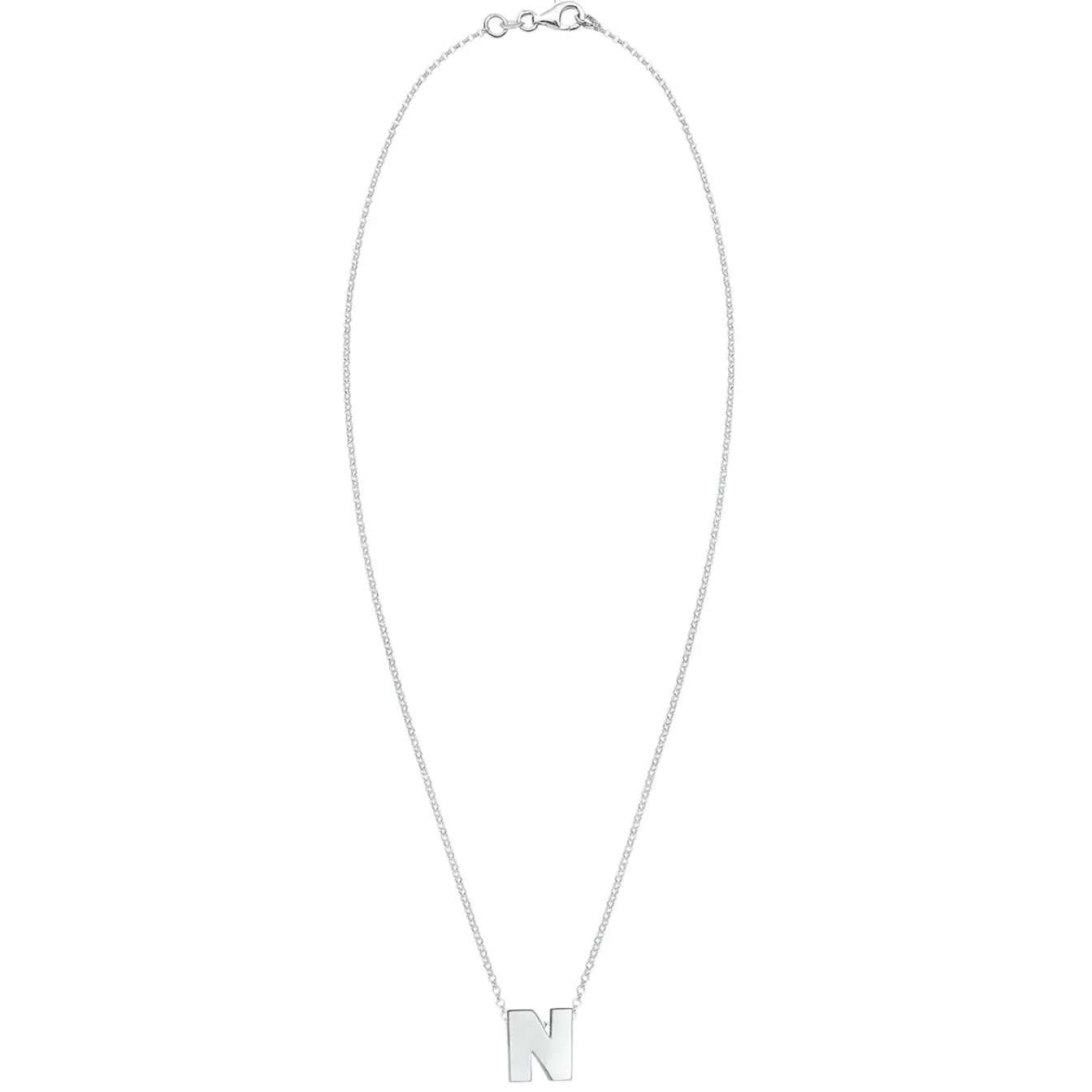 Elli "Halskette Buchstabe N< Personalisierter Schmuck|Halsketten