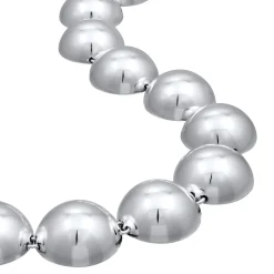 Elli "Halskette Chunky Kugeln< Halsketten|Silber
