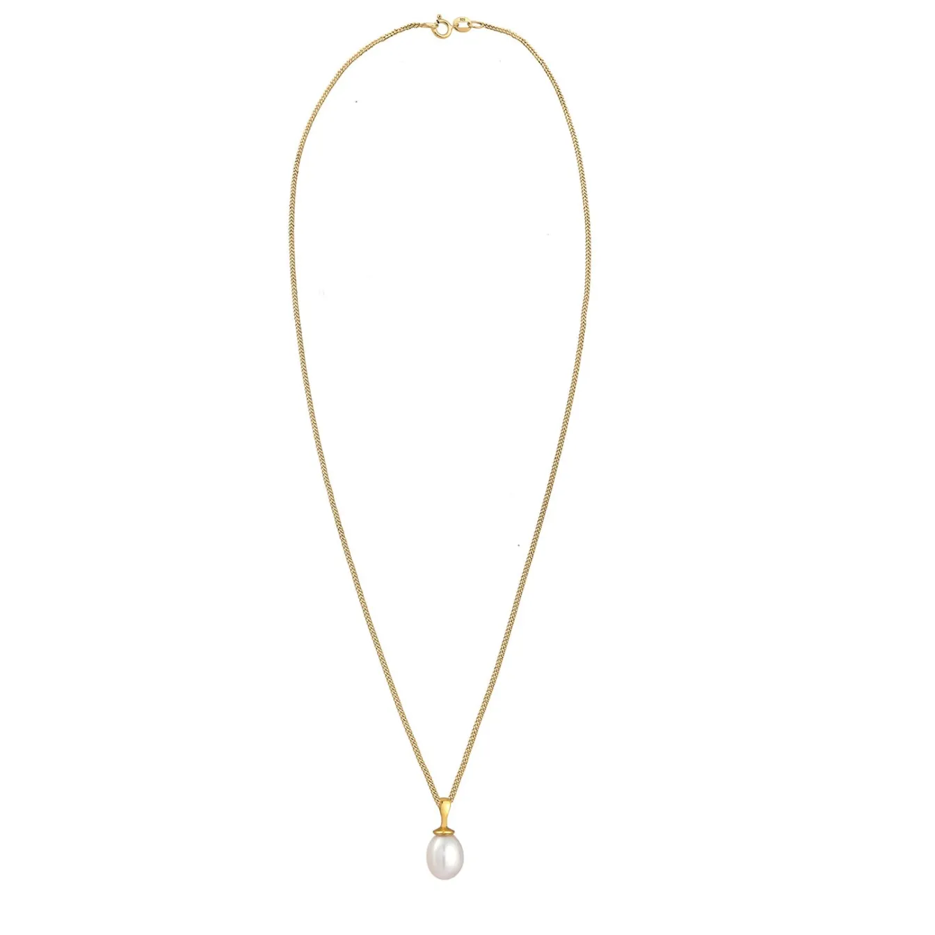 Elli "Halskette Elegant | Süßwasserzuchtperle< Roségold|Perlen