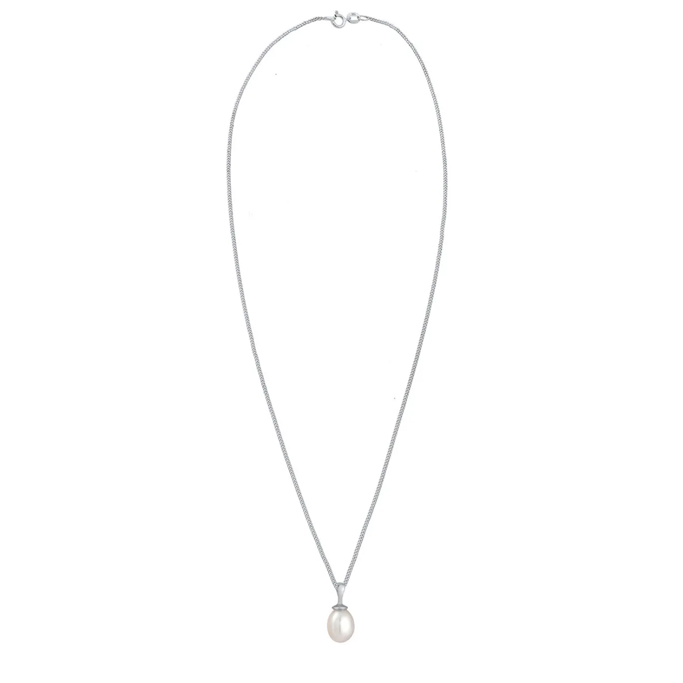 Elli "Halskette Elegant | Süßwasserzuchtperle< Roségold|Perlen