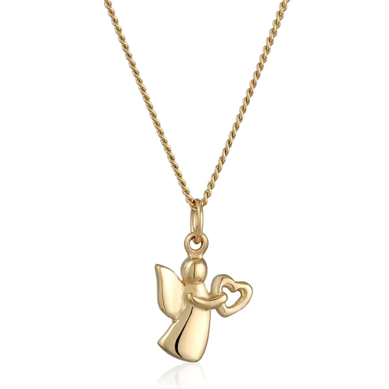 Elli "Halskette Engel Anhänger< Symbol-schmuck|Herz-schmuck