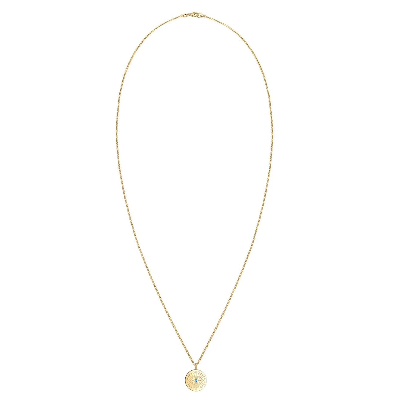 Elli "Halskette Evil Eye | Kristall (Blau)< Symbol-schmuck|Halsketten
