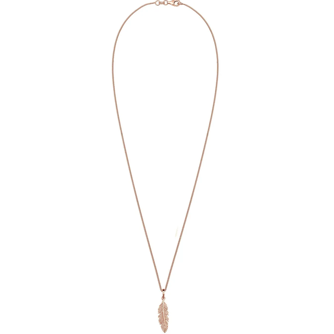 Elli "Halskette Feder< Roségold|Halsketten