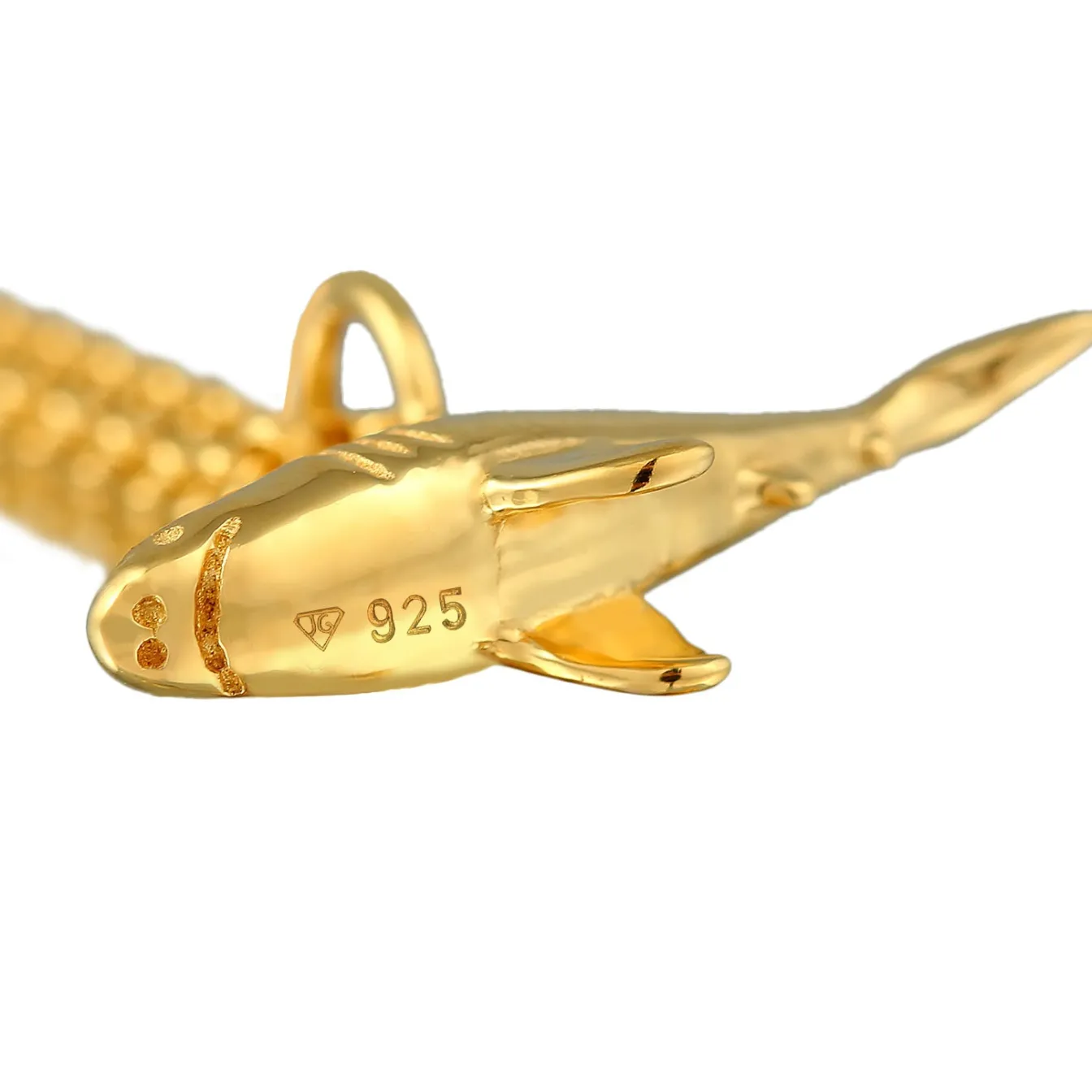 Elli "Halskette Fisch< Halsketten|Vergoldet