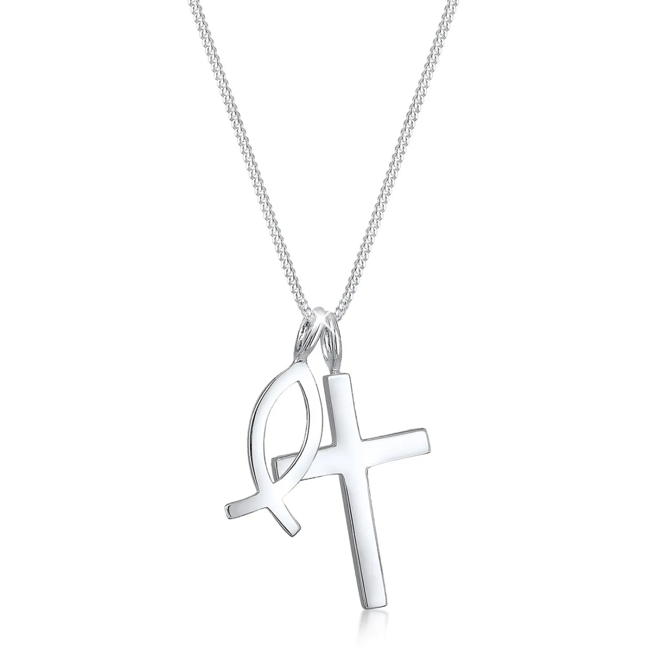 Elli "Halskette Fisch< Roségold|Symbol-schmuck