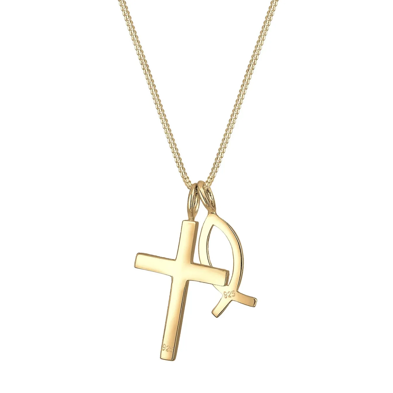 Elli "Halskette Fisch< Roségold|Symbol-schmuck