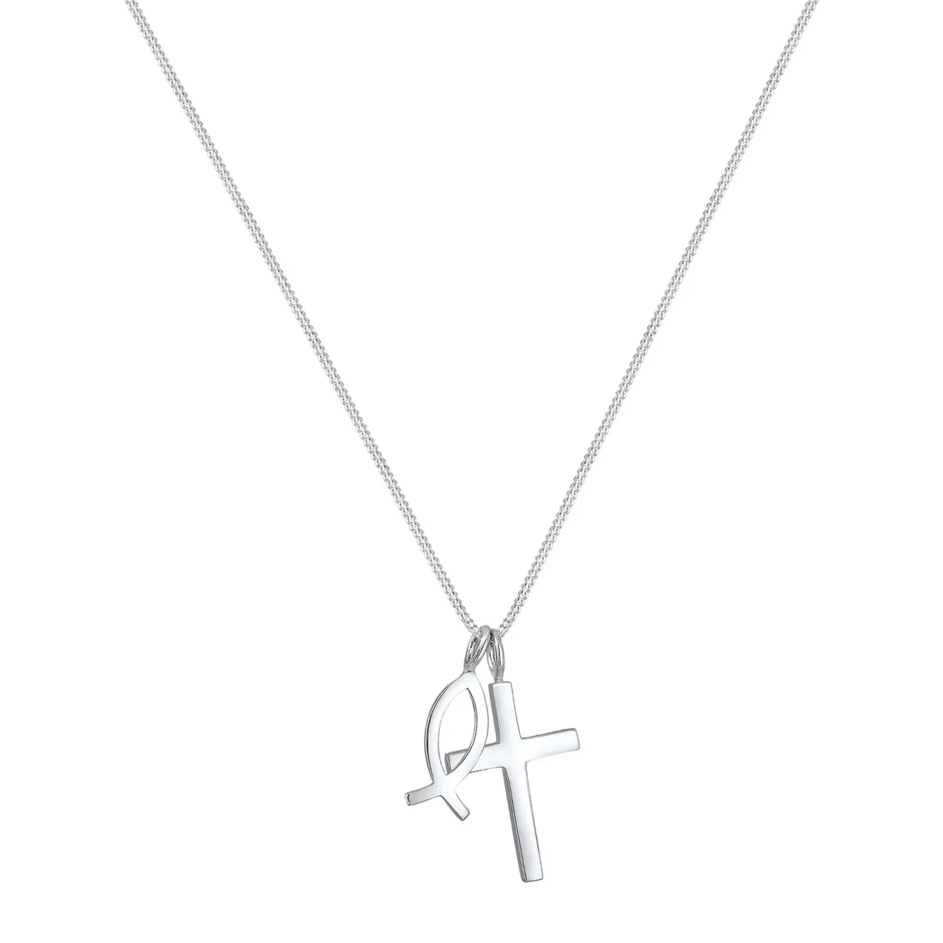 Elli "Halskette Fisch< Roségold|Symbol-schmuck