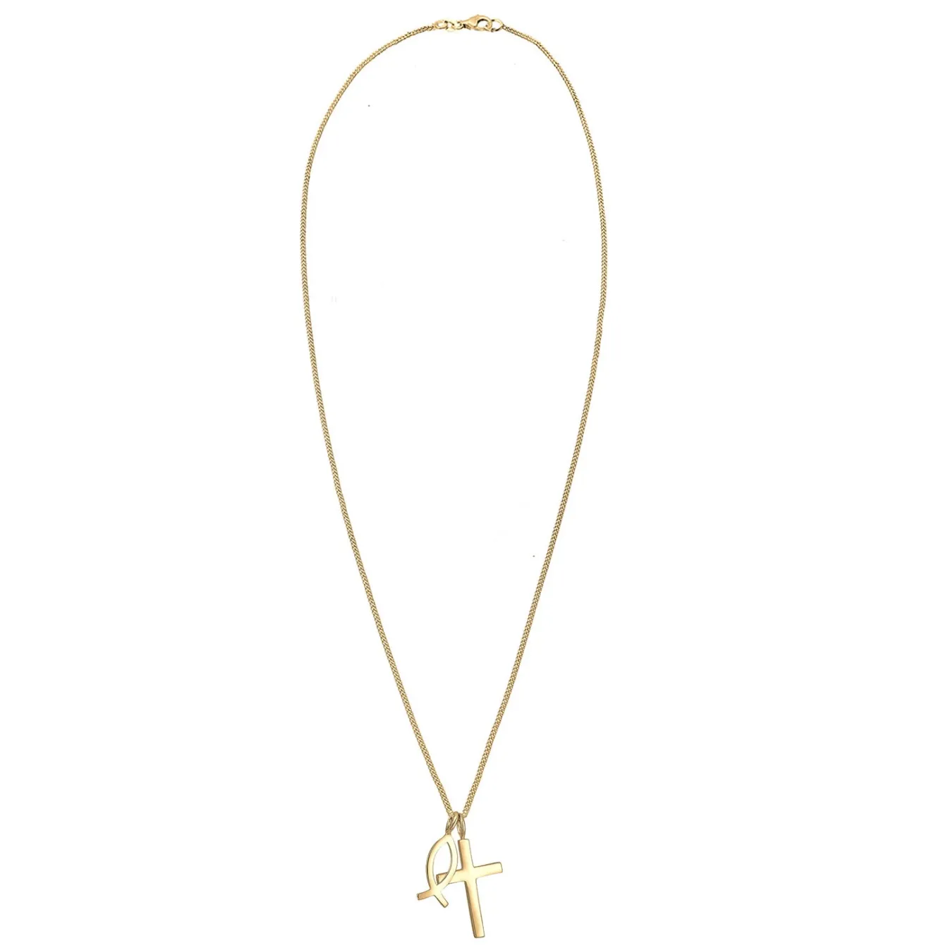 Elli "Halskette Fisch< Roségold|Symbol-schmuck