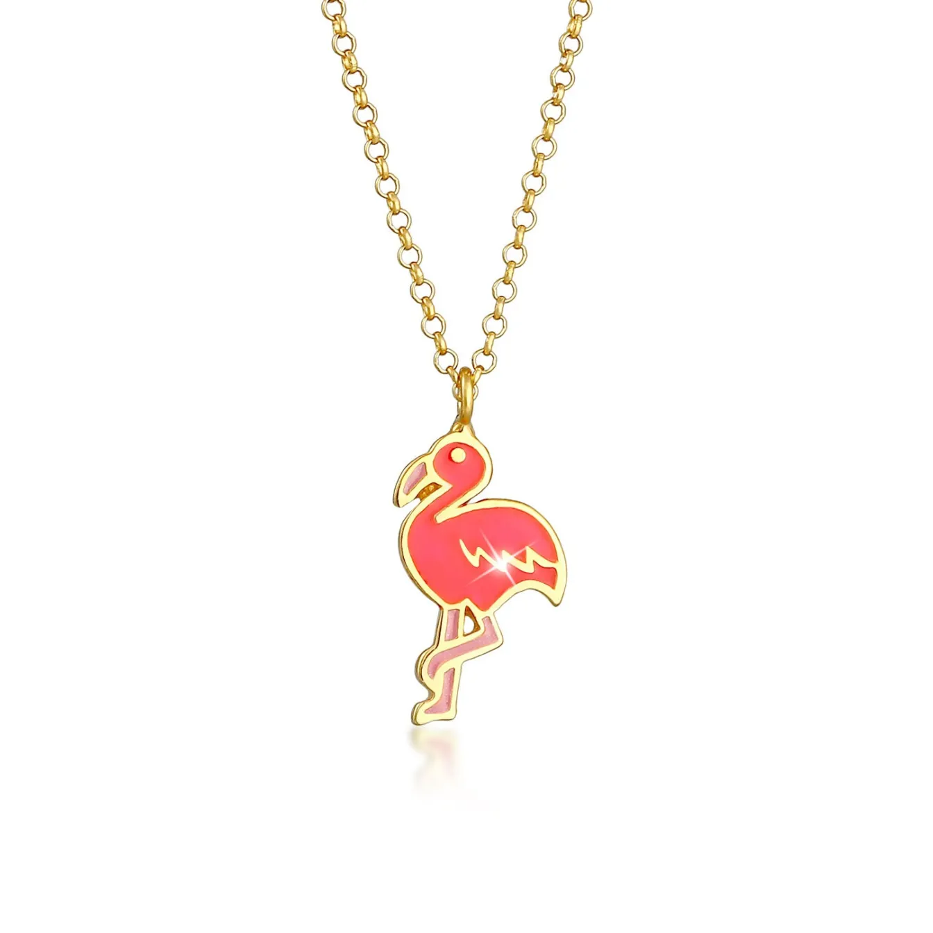 Elli "Halskette Flamingo<Kinder Kinderschmuck