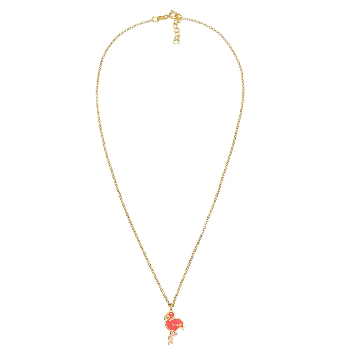 Elli "Halskette Flamingo<Kinder Kinderschmuck