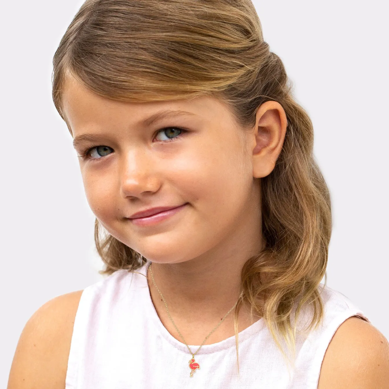 Elli "Halskette Flamingo<Kinder Kinderschmuck
