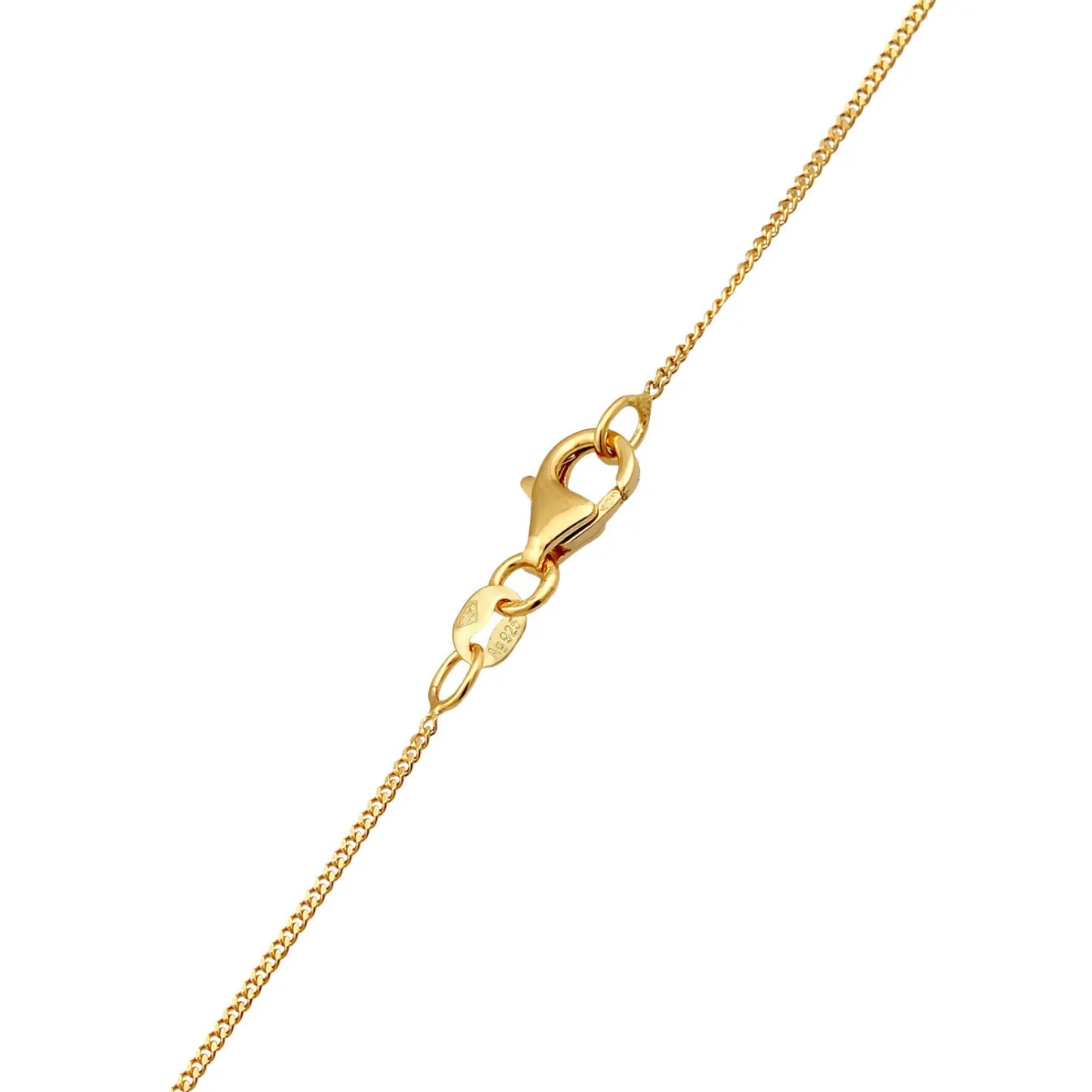 Elli "Halskette Frangipani Blüte | Kristall (Weiß)< Vergoldet|Symbol-schmuck