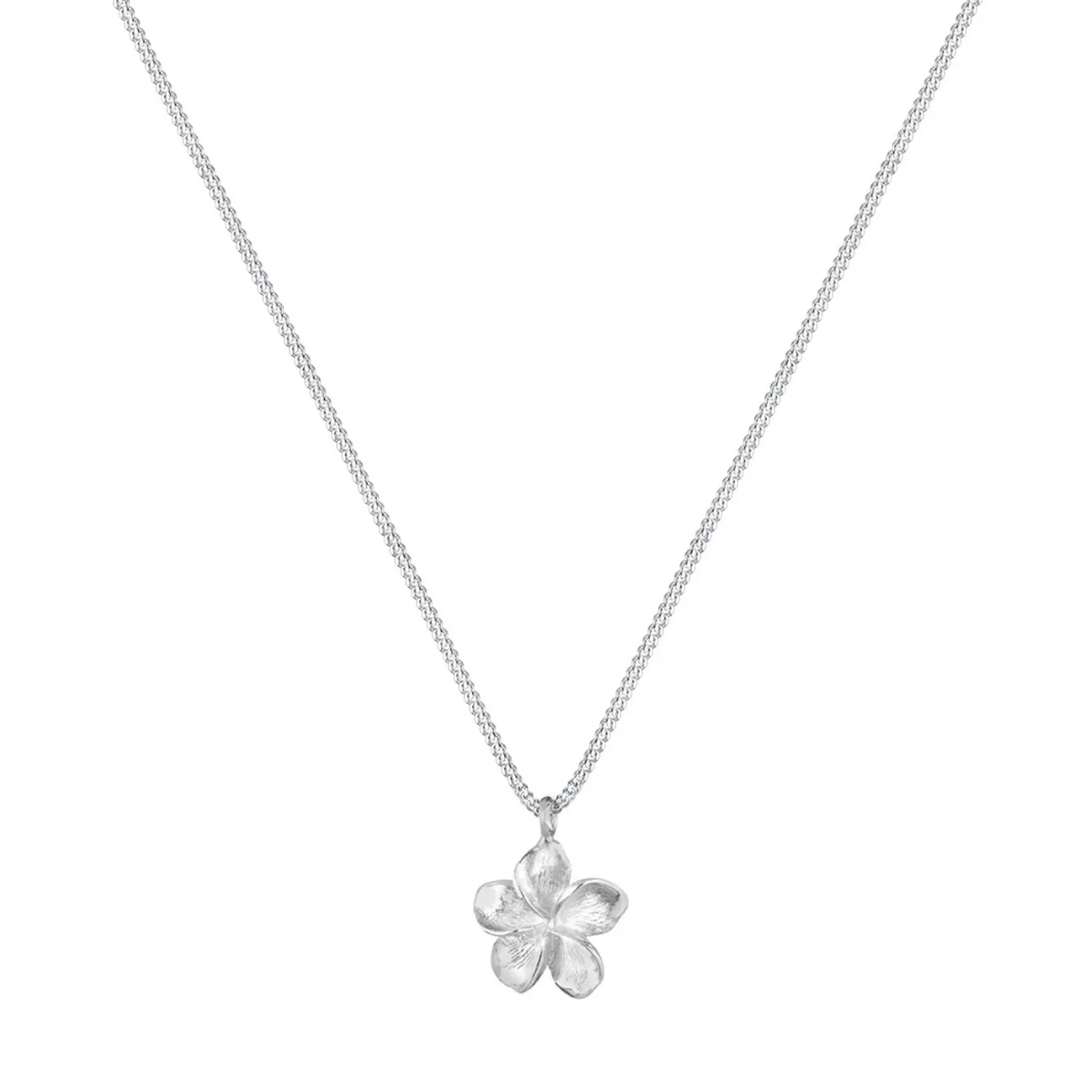 Elli "Halskette Frangipani Blüte< Roségold|Symbol-schmuck