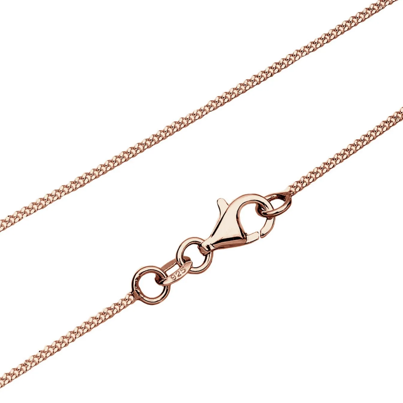 Elli "Halskette Frangipani Blüte | Diamant (Weiß, 0,03 ct)< Roségold|Symbol-schmuck