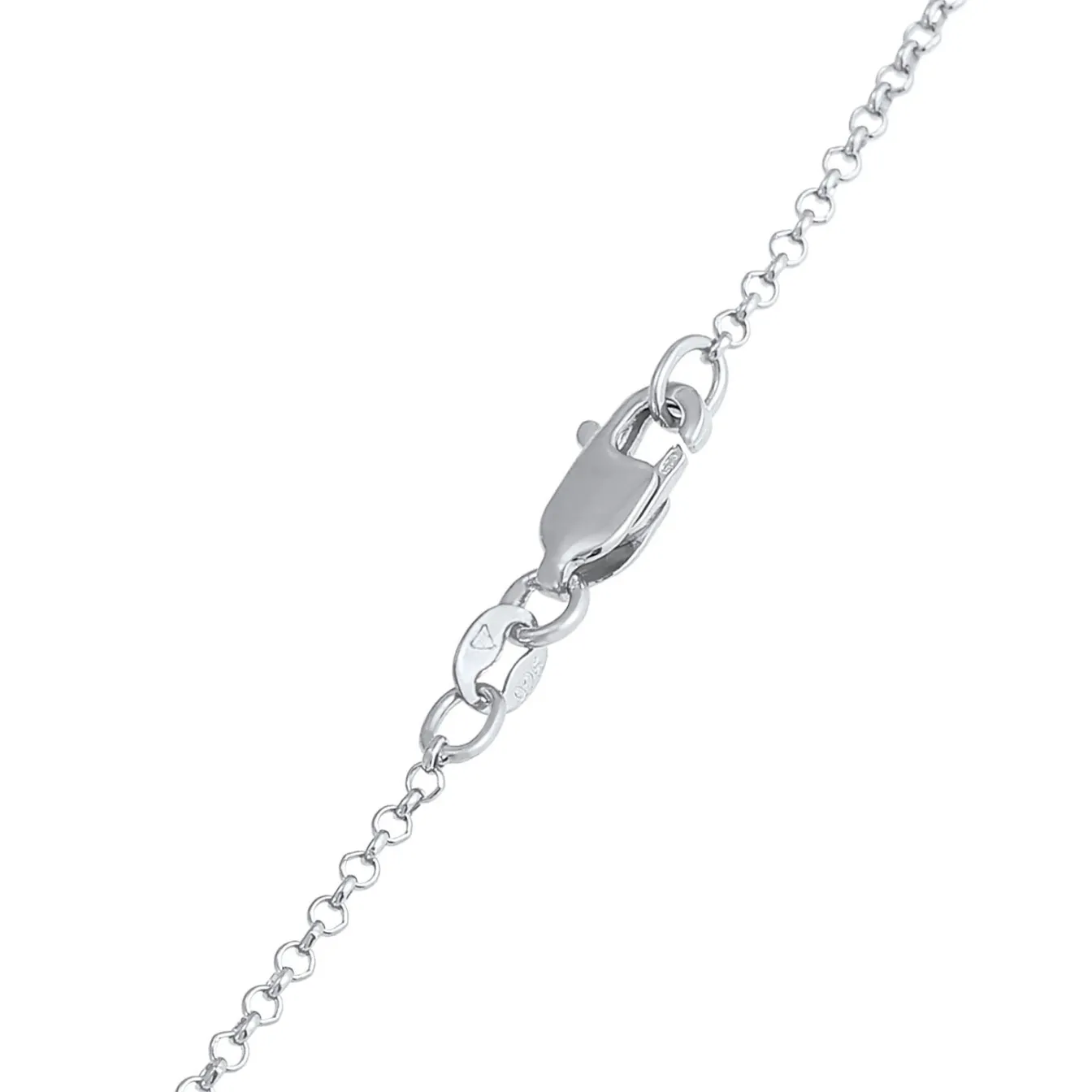 Elli "Halskette Geo | Diamant ( Weiß, 0,035 ct )< Halsketten|Vergoldet