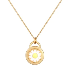 Elli "Halskette Gänseblümchen | Emaille< Symbol-schmuck|Letzte Chance