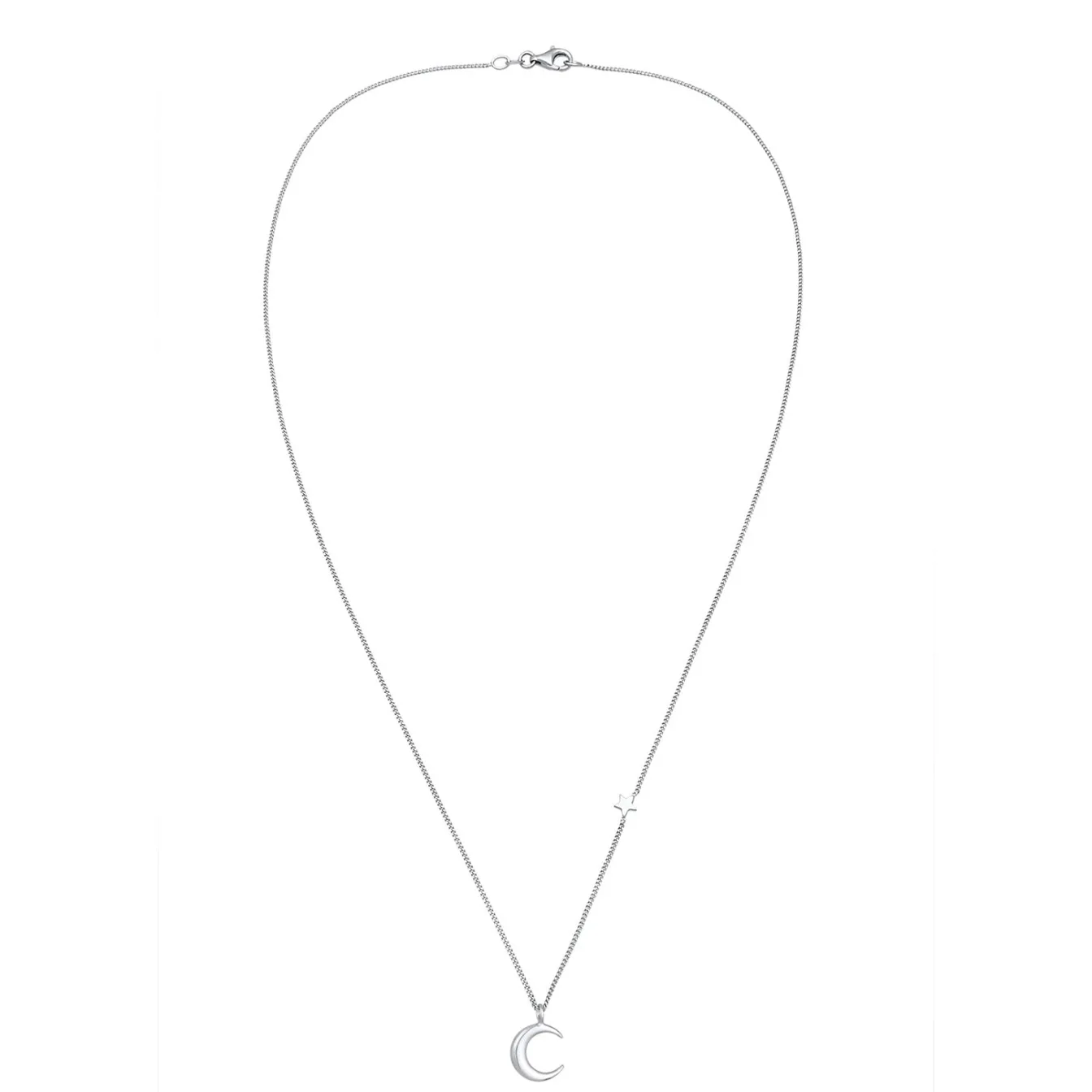 Elli "Halskette Halbmond Astro< Symbol-schmuck|Halsketten