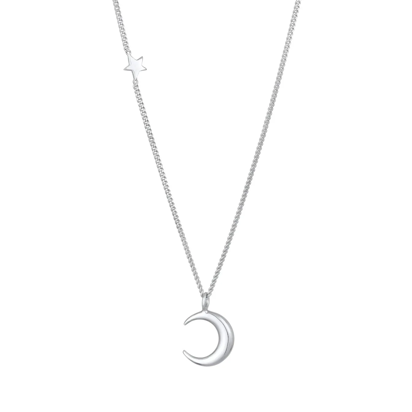 Elli "Halskette Halbmond Astro< Symbol-schmuck|Halsketten